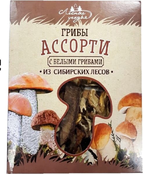 פטריות יבשות לבנות 45ג