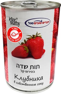 תות שדה בסירופ קל 40