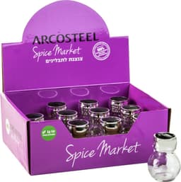 צנצנת תבלינים עגולה דו צדדי