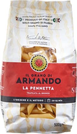 פסטה פנה ריגטה גרנד ארמנדו 500 גרם