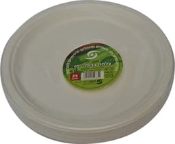 צלחת 10 מתכלה אר' 25 יח' דנטס