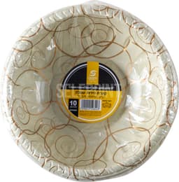 קערת פירות עגולה קרם