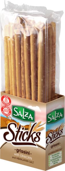 מקלות גריסיני חיטה מלאה סוויט פלוס 250 גר