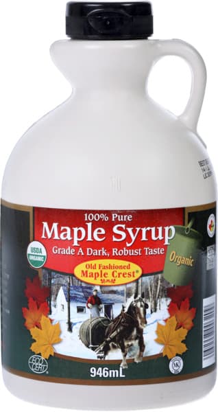 סירופ מייפל אורגני 100% טהור