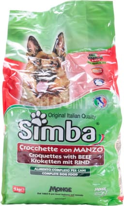 אוכל כלבים סימבה בקר