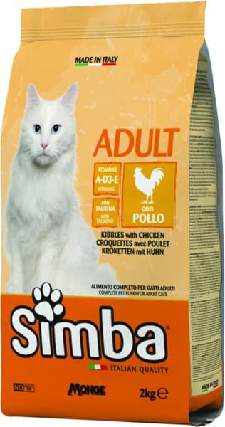 אוכל לחתולים סימבה ע