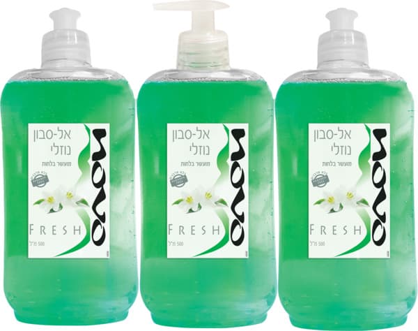 סבון ידיים ירוק שלישייה 3*500מל.