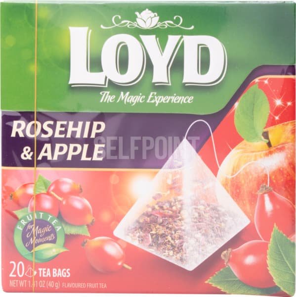 חליטת ורד הבר ותפוח פירמידה 40 גרם LOYD