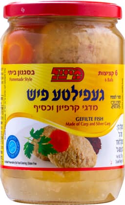 גפילטע פיש מיטל 6 יח