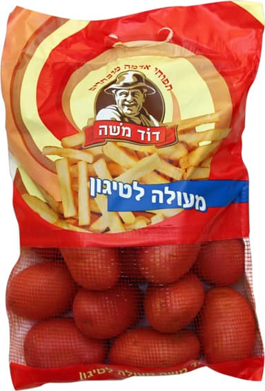 תפוחי אדמה אדום ארוז