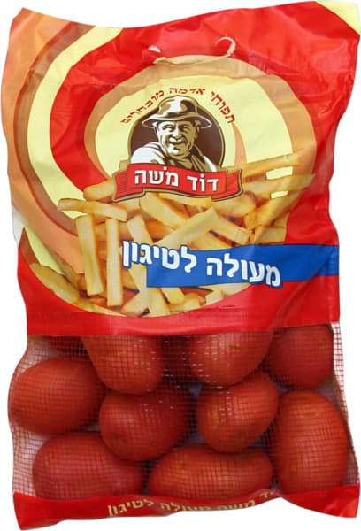 תפוחי אדמה אדום ארוז