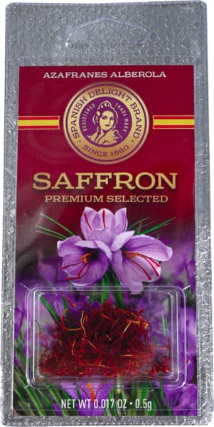 זעפרן בקופסא 0.5 גר