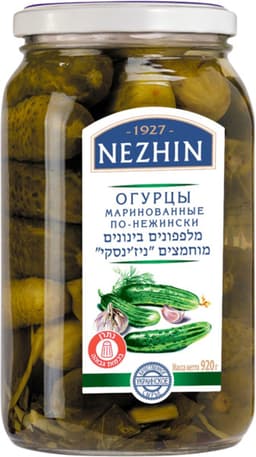 שימורי מלפפונים כבושים פאנזנסקי920 NEZEN