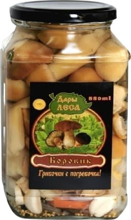 פטריות כבושות בורובי