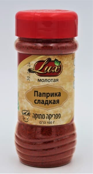 פפריקה מתוקה 100 גר