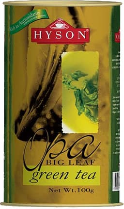 תה ירוק עלים ארוכים 100 גר HYSON
