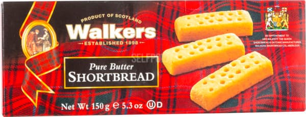 ווקרס עוגיות חמאה פינגרס 150 גרם