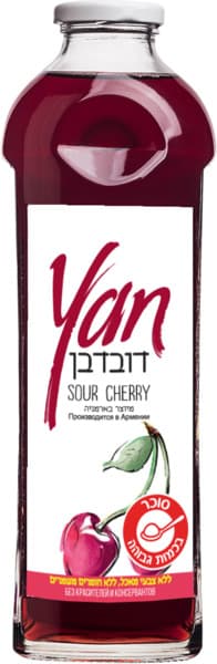 משקה נקטר YAN דובדבנים  930 מל