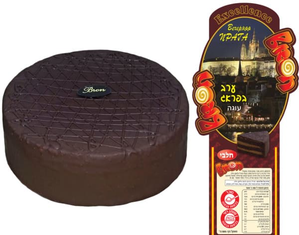 עוגת ערב בפראג עגול