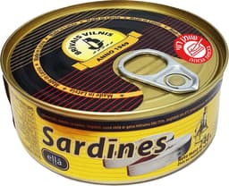 סרדינים בשמן 240 גר BRIVAIS VILNIS