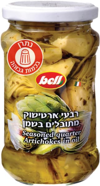 רבעי ארטישוק מתובלים
