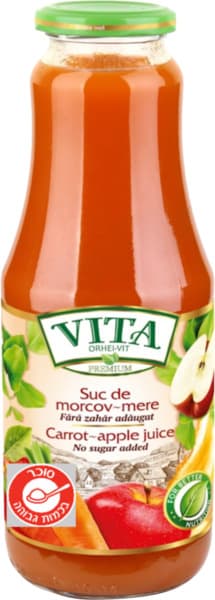 מיץ תפוח גזר 1 ליטר VITA PREMIUM