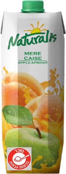 נקטר תפוח משמש 1 ליטר VITA NATURALIS