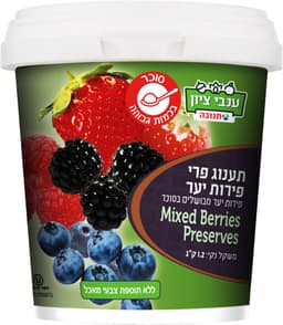 מעדן ענבי ציון פרי היער1.2 קג