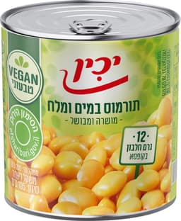 שימורי יכין תורמוס 200 גר