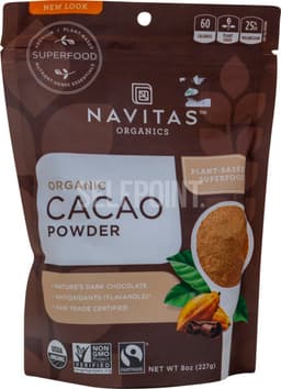 אבקת קקאו אורגנית 227 גר