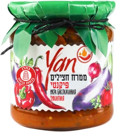 סלט YAN ממרח חצלים פיקנטי  470 גר