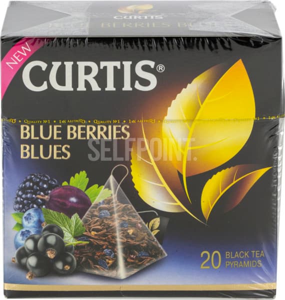 תה שחור כורטיס פירות יער כחול בלוז 20 שק