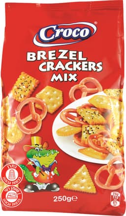 תערובת כעכים וקרקרים 250 גר CROCO