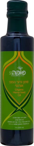 שמן זרעי המפ אורגני 