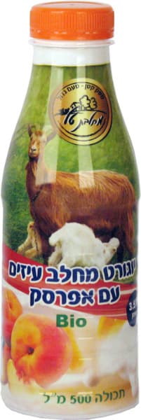 יוגורט עיזים משמש 3% 500 מל