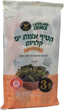 חטיף אצות קלויות עם