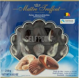 בלגיאן - צדפי שוקולד בלגי 250 גר