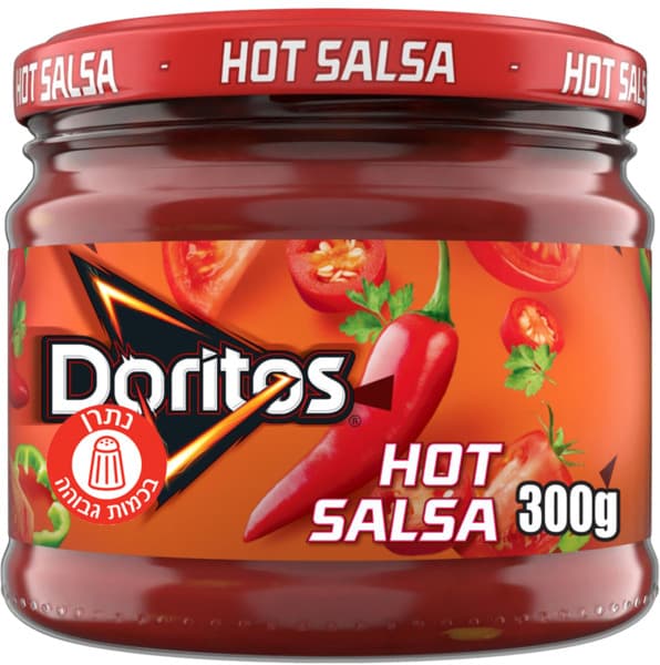 דוריטוס - רוטב דיפ סלסה חריף 300 גר