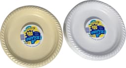 צלחת 9  גדולה צבעוני