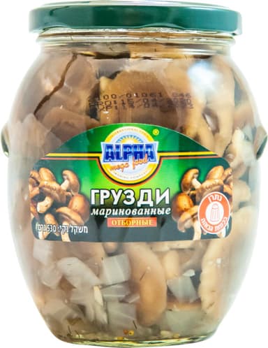 פטריות גרוזדי מוחמצו