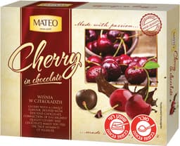 דובדבנים מסוכרים מגולענים מ. בשוקולד 170