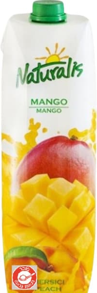 משקה קל אפרסק מנגו 1 ל VITA NATURALIS