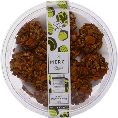 גינגר שוקולד טבעוני 