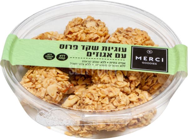 עוגיות שקד פרוס עם א