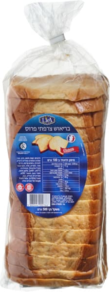 ליאל חלה בריוש מזונות עברית 500גר