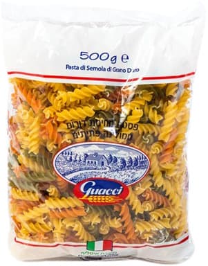 פסטה פוסילי 3 צבעים