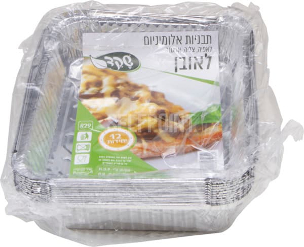 תבנית אלומיניום מלבן