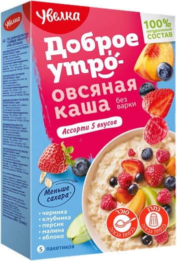 דייסה שיבולת שועל אסורטי 5 טעמים 200 ג