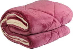 שמיכת פוך כבש חלקה