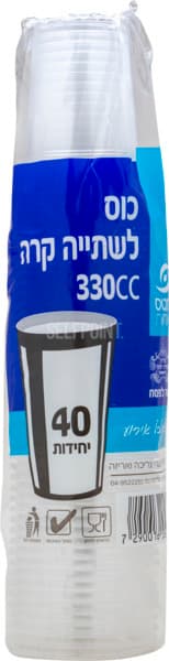 כוס  330 מל ארוז 40 